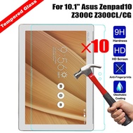 10 Pcs Screen Protector For 10.1 Asus Zenpad 10 Z300C Z300CL CG Tablet Tempered Glass Guard Cover Fi