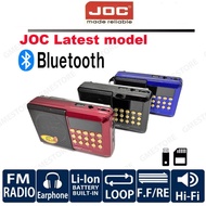 Speaker JOC bluetooth Music Player FM Radio / TF Card / USB / Radio Kecil / Radio Digital / Speaker 