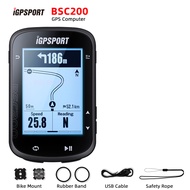 CFGYU IGPSPORT ขี่จักรยานคอมพิวเตอร์จักรยาน GPS BSC200นำทาง MTB เครื่องวัดระยะทางมาตรอัตราเร็วไร้สาย
