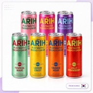 [ARIH] Postbiotic Energy Drink 355ml / 7 Flavors / Zero Sugar 100mg Natural Caffeine / BTS ARIH Offi