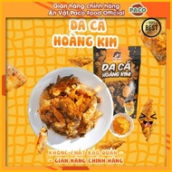 Hoang Kim abi Fish Skin Crispy Fried Salted Egg Sauce zip Bag 90g Food And Drink 70g Pack