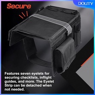 [dolity] Aviation Pen Holder, Aviation Leg Strap Board, Clipboard And Pen Holder for Aviation