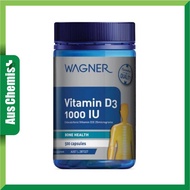 Wagner Vitamin D3 1000IU 500 Capsules | EXP DATE : 09/2024
