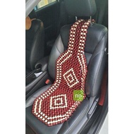 g K-RUBBER หุ้มเบาะรถยนต์ลูกปัดไม้คลายปวดเมื่อย (มี2สี) K-RUBBER