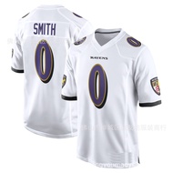 Same Day DeliveryNFL Rugby Jersey Jersey Crow 0 White Roquan Smith Jersey