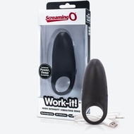 Screaming O Charged Work-It! High Intensity Rechargeable Cock Ring (3 Colours Available)