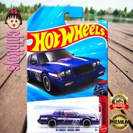 UNGU Hot Wheels 87 Buick Regal GNX Purple Treasure Hunt Diecast Car Muscle Car
