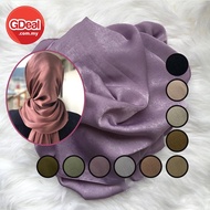 GDeal Satin Silk Turban Shawl Turban Scarf Women Scarf Headwear Muslim Minimalist Fashion