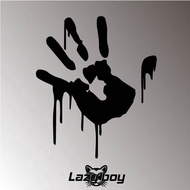 Car Sticker Waterproof Sunscreen Motorcycle Blood Handprint Death Stranding 24H Shipped From Taiwan