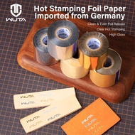 WUTA German Kurz Hot Stamping Paper for Leather Goods Hot Stamping Printing Custom Foil Anodized Alu
