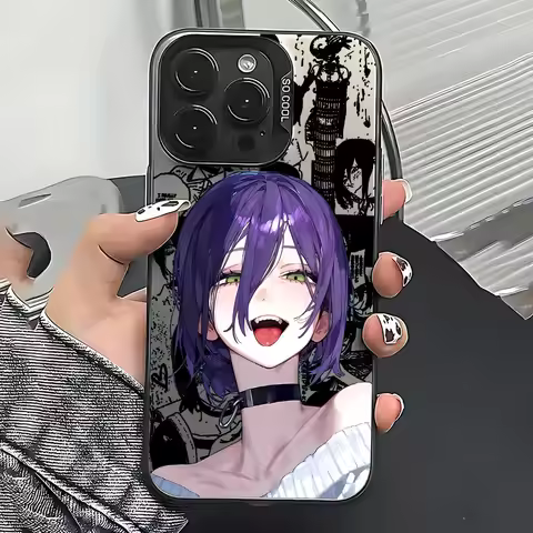 Chainsaw Man Cute Reze Phone Case for vivo Y400 Y04 Y03 Y78 Y36 Y100 Y27 Y17s Y16 V60 V50 V30e V40 V