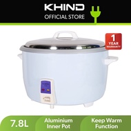 Khind RC780 RC-780 Rice Cooker (7.8L) Periuk Nasi Khind Commercial Rice Cooker (7.8L) RC780