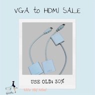 HDMI to VGA conversion cable, HDMI to VGA cable, HDMI to VGA cable, projector cable