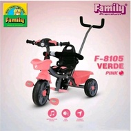 Sepeda Roda Tiga Anak Family Verde Sepeda Family Verde 8105