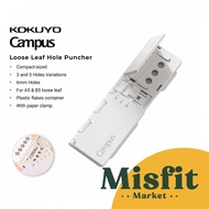 Kokuyo Campus 8 Hole Loose Leaf Binder Puncher Paper Puncher
