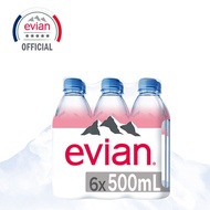 [Shop Malaysia] evian natural mineral water (6 x 500ml pack)