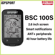 IGPSPORT BSC100S Bicycle Computer Outdoor Riding Odometer Candence Sensor MTB Road Bike IGS 100S Speedometer ANT+ GPS For Trava