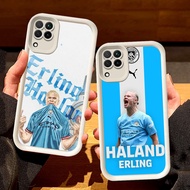 White Casing for Samsung A04E A22 A06 A07 A04 A05 F04 J2 M04 J7 Prime A12 Pro 5G S125 HAALAND