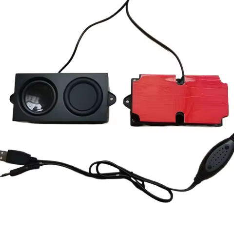 Adhesive Computer Speaker Sticky Computer Speaker Hang Monitor Large Volume Subwoofer USB Audio Desk