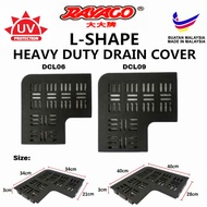 【L SHAPE 】RAYACO DRAIN COVER UV PROTECTION HEAVY DUTY PENUTUP LONGKANG 沟渠盖