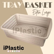 iPlastic. Storage Tray Organizer Extra Large 40x30x14CM storage box heavy duty 0935
