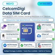 【Nevo.MY】CelcomDigi 5G Data SIM Card Anually Plan | IoT Device CCTV POS Machine Vending Machine GPS 