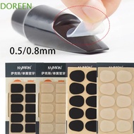 DOREEN Sax Mouthpiece Cushion, 0.5mm/0.8mm Silicone Pads Sax Mouthpiece Patches, Soprano Mouthpiece 