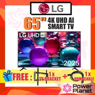[FREE TV BRACKET & HDMI CABLE] LG 65" HDR UA73 Smart 4K UHD Ai TV 65UA7350PSB Magic Remote ( Optiona