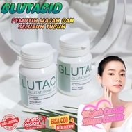 GLUTACID 16000 mg ori bpom pemutih badan, glutathione whitening booster 100%halal terampuh terbaik