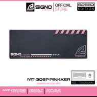 SIGNO E-Sport Gaming Mouse Mat PINKKER รุ่น MT-306 P (Speed Edition) (แผ่นรองเมาส์ เกมส์มิ่ง)