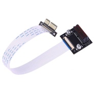 chenyang PCI-E X1 Extension Adapter PCI Express X1 Low Profile Angled Riser Card Extender Relocate A