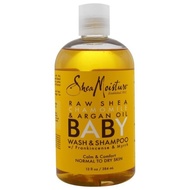 Shea Moisture Baby Wash &amp; Shampoo With Frankincense &amp; Myrrh 13 fl oz (384 ml)