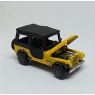 Zee toys jeep cj7 made in hong kong loose diecast 1/64 custom (t)