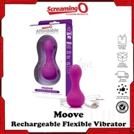 The Screaming O Affordable Moove Rechargeable Vibe Purple