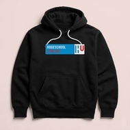 Hoodie THUAS The HAGUE universe of applied sciences netherlands Unisex Sweater Fleece Black Black Cl
