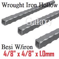 WROUGHT IRON HOLLOW TUBE BESI HOLLOW TUBE MILD STEEL MILD STEEL (BESI) SQUARE HOLLOW BESI RON IRON B