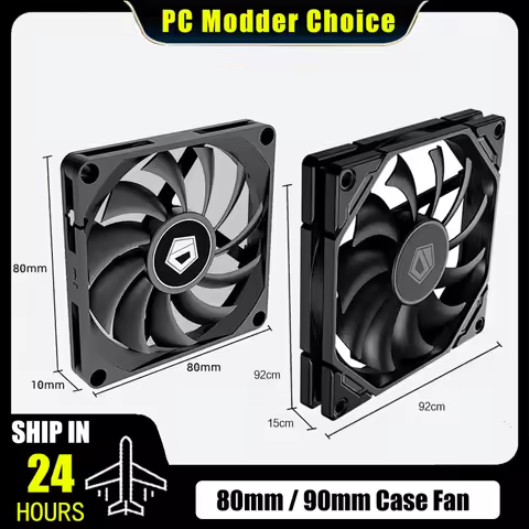 Ultra Thin 8010 9215 ITX Case Fan Cooler Silent 4Pin PWM Speed Control for Computer CPU Radiator 10m