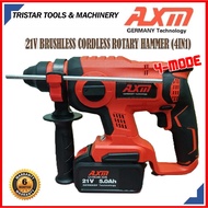 AXM AX226 26MM 21V 5.0AH BRUSHLESS MOTOR CORDLESS ROTARY HAMMER DRILL AXM-226