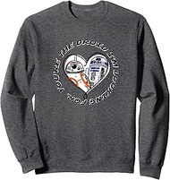 R2-D2 & BB-8 Droid I'm Looking For Valentine's Day Sweatshirt