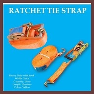 2'' 2T 10M 33 Feet Adjustable Ratchet Tie Down Cargo Lashing Belt Straps 15 By 15 Cm
