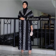 MENIAR WOVEN SHORT SLEEVED DRESS