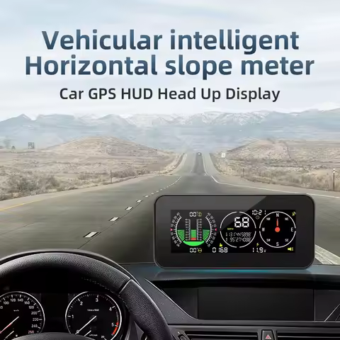 M60 M50 Intelligent Inclinometer Off-road 4X4 Car Accessories GPS HUD Digital Display Tilt Pitch Ang