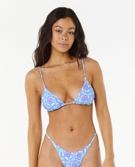 RIPCURL เซ็ตชุดว่ายน้ำ บิกินี่ 0P6WSW NEON ISLES SLIDING TRI TOP & CHEEKY HIPSTER W25