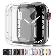 For Apple Watch Case 44mm 40mm 45mm 41mm 42mm 38mm iwatch screen protector silicone bumper apple wat