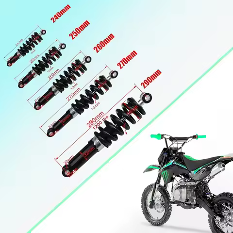 1200LBS 24/25/26/27/29cm Motorcycle Rear Shock Absorber Suspension Protection Dirt Pit Bike ATV Quad