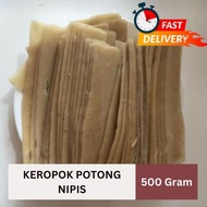 500gram Keropok Chips Thin Lekor Slip Fish Snack Flavor Fish Snack
