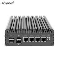 New 2.5G Soft Router Intel i3 N305 N100 4*i226-V DDR5 PCIe3.0x4 MSATA 2*HDMI+DP Fanless Mini PC Fire