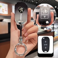 [Ready Stock]Car key Cover Case for Peugeot 208 301 308 508 2008 3008 Gradient TPU Simple Style Car 