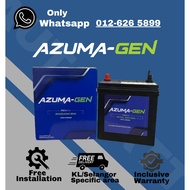 [ Installation Provided ] NS40ZL ] AZUMA-GEN MF Car Battery Myvi / Bezza / Axia / City / Alza