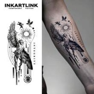 1pc 8*18cm INKARTLINK Natural Fruit Juice Tattoo, Fate Magic Temporary Tattoo, Lasts 15 Days, Semi-P